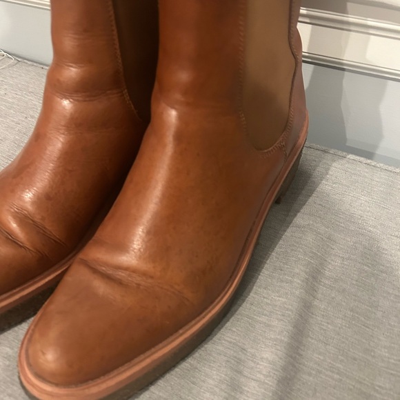 Loeffler Randall Tan Leather Chelsea Boots - Picture 3 of 9
